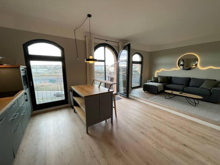 Апартаменты Loft 7 15Min Hbf 2Br Smart Tv Wifi Лейпциг Экстерьер фото