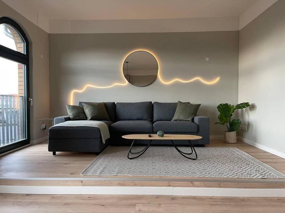 Апартаменты Loft 7 15Min Hbf 2Br Smart Tv Wifi Лейпциг Экстерьер фото